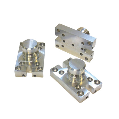 Стальные механические блоки Алюминиевые обработанные детали Китай Фабрика с ЧПУ, AL6061 T6 Изготовление металлических деталей