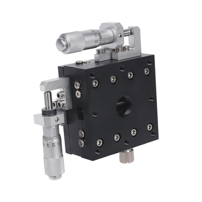 XYZ Линейная ступень с шаговым двигателем 2 мм Свинцовый винт 0,01 мм/100 мм Прямость